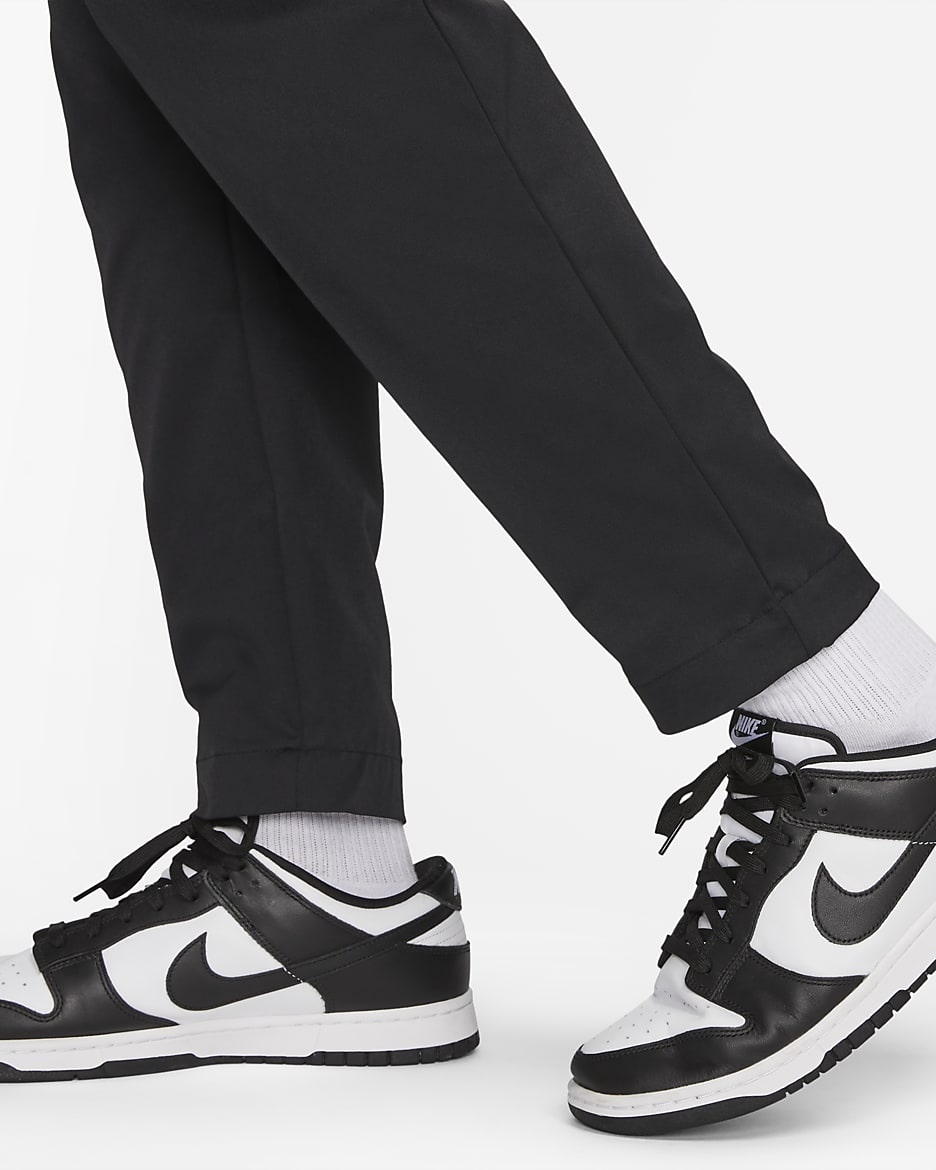 Nike outlet Sportswear Club Woven Tapered Black Pants